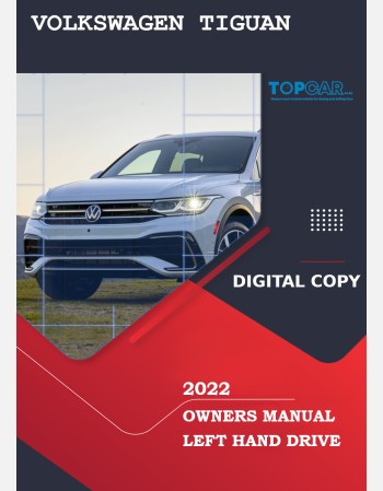 volkswagen tiguan 2022 owners manual